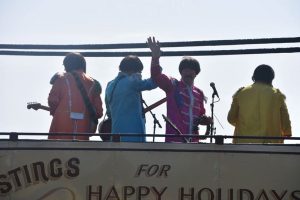 The Beatles for Sale perform at Hastings Pride. Beatles tribute band available for events.